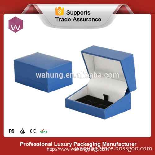 Royalblue single blue small storage box for cufflinks (WH-0288-9)